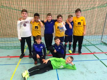 Die U11 der SG Dettingen-Dingelsdorf