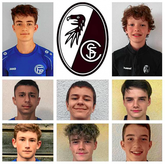 Oben links: Julian Merk, oben rechts: Rouven Tarnutzer, mitte links: Berkay Yilmaz, mitte: Simon Tisch-Rottensteiner, mitte rechts: Pascal Bleise, unten links: Matthes Glück, unten mitte: Marek Bleise, unten rechts: David Schopper. Oben links: Julian Merk, oben rechts: Rouven Tarnutzer, mitte links: Berkay Yilmaz, mitte: Simon Tisch-Rottensteiner, mitte rechts: Pascal Bleise, unten links: Matthes Glück, unten mitte: Marek Bleise, unten rechts: David Schopper.