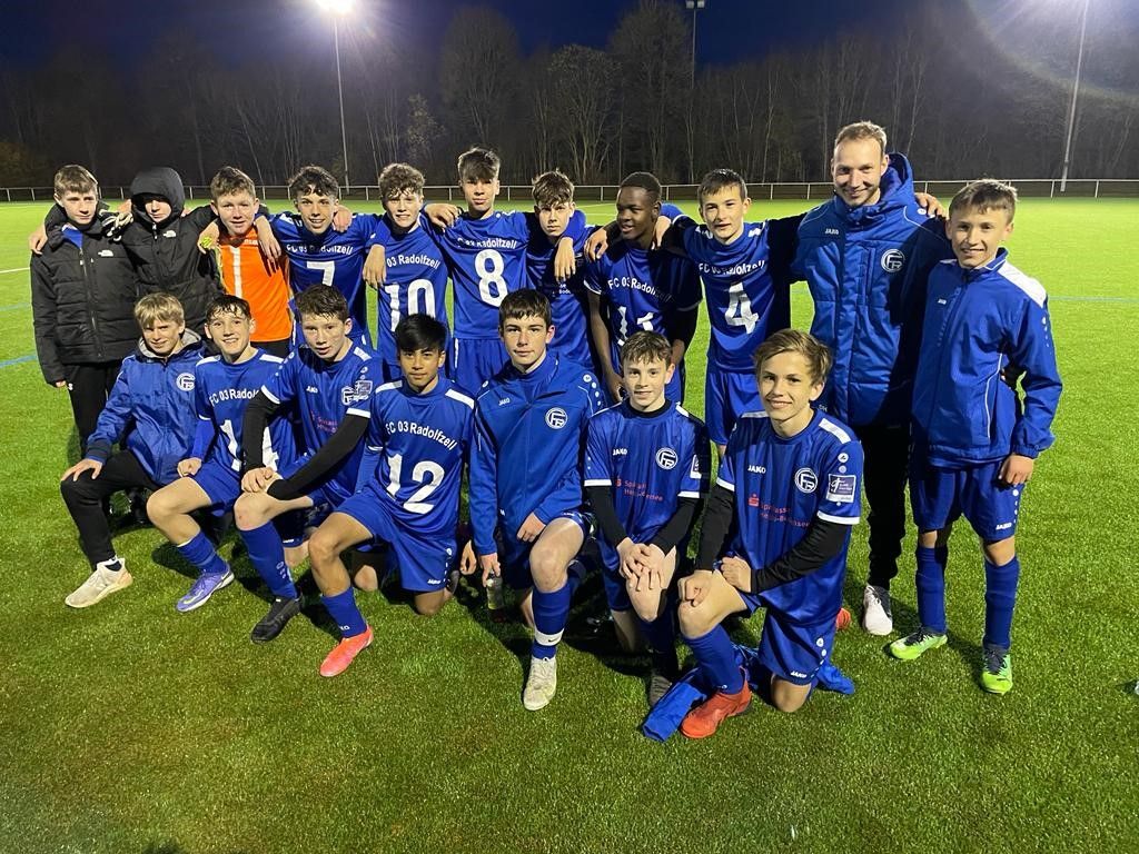 Die U15 des FC 03 Radolfzell steht im SBFV-Pokalfinale Die U15 des FC 03 Radolfzell steht im SBFV-Pokalfinale