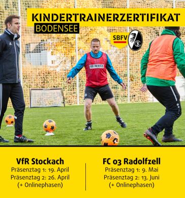 Kindertrainerzertifikat beim FC 03 Radolfzell