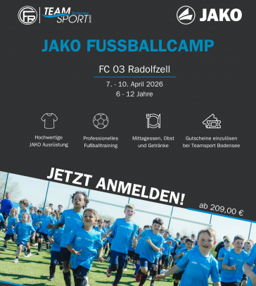 Fußballcamp beim FC 03 Radolfzell