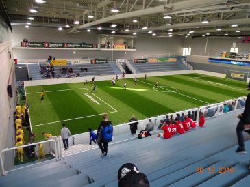 Die U13 des FC 03 Radolfzell in Hard/Österreich