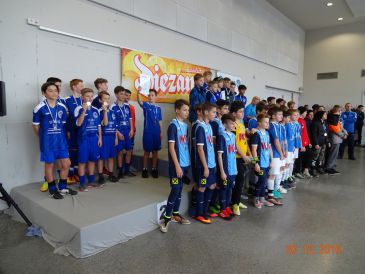 Die U13 des FC 03 Radolfzell in Hard/Österreich