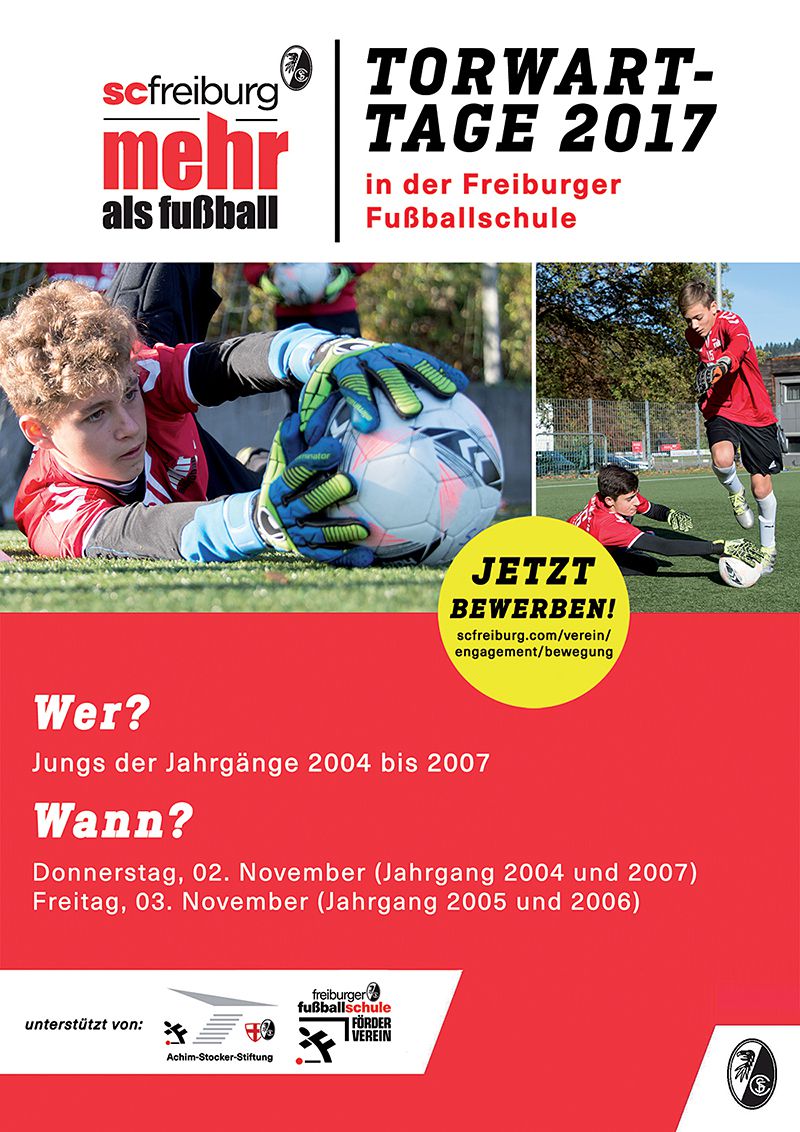 Torwarttage 2017 beim SC Freiburg