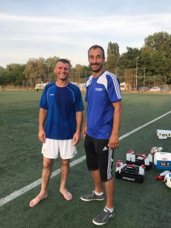 Das Trainerteam der 2. Mannschaft