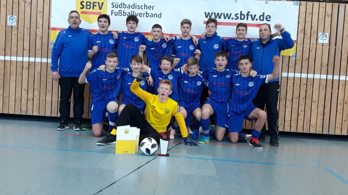 Die U15 des FC 03 Radolfzell ist SBFV-Futsalmeister!