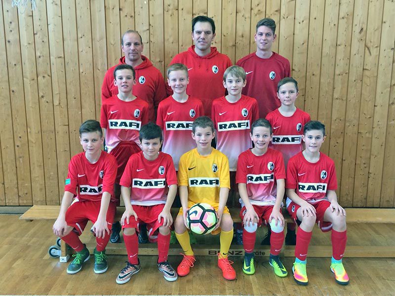 Der aus den Fördergruppen Radolfzell, Ravensburg und Zimmern gebildete Kader für den U11-Eurocup (Bild: FV Ravensburg)